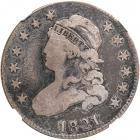 1821 Capped Bust Quarter Dollar. NGC G6