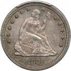 1883 Liberty Seated Quarter Dollar