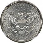 1907-D Barber Quarter Dollar. NGC MS63 - 2