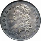 1809 Capped Bust Half Dollar. ANACS EF45