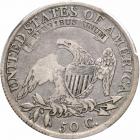 1810 Capped Bust Half Dollar. PCGS F12 - 2