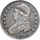 1814 Capped Bust Half Dollar. PCGS VF30