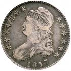 1817 Capped Bust Half Dollar. PCGS VF35