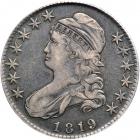 1819 Capped Bust Half Dollar. PCGS VF35