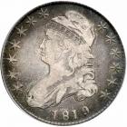 1819/8 Capped Bust Half Dollar. Small 9. PCGS VF20