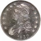 1820 Capped Bust Half Dollar. Square base, no knob 2, large date. PCGS VF25