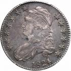 1824/1 Capped Bust Half Dollar. PCGS EF40