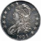 1824/4 Capped Bust Half Dollar. PCGS EF45