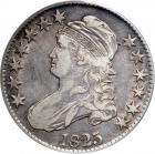 1825 Capped Bust Half Dollar. PCGS VF35