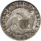 1827 Capped Bust Half Dollar. Square base 2. PCGS EF40 - 2