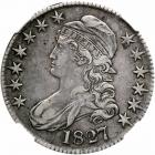 1827 Capped Bust Half Dollar. Square base 2. NGC VF35