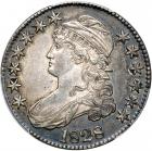 1828. Curl Base, No Knob 2. PCGS AU50