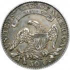 1828 Capped Bust Half Dollar. Square base 2, large 8's. PCGS AU53 - 2