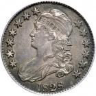 1828 Capped Bust Half Dollar. Square base 2, small 8's, large letters. PCGS EF45