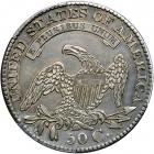 1829/7 Capped Bust Half Dollar. PCGS AU50 - 2