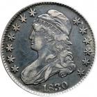 1830 Capped Bust Half Dollar. Small 0. PCGS VF30