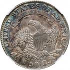 1830 Capped Bust Half Dollar. Large 0. NGC EF45 - 2