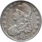 1831 Capped Bust Half Dollar. PCGS EF40