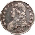 1831 Capped Bust Half Dollar. NGC VF35