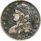 1833 Capped Bust Half Dollar. ANACS EF40