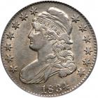 1834 Capped Bust Half Dollar. Large date and letters. PCGS EF45