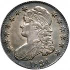 1834 Capped Bust Half Dollar. Large date and letters. PCGS EF45