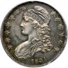 1834 Capped Bust Half Dollar. Small date and letters. PCGS AU50