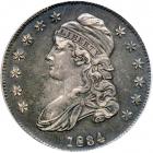 1834 Capped Bust Half Dollar. Small date and letters. PCGS AU50