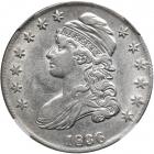 1836 Capped Bust Half Dollar. Lettered edge. NGC AU53