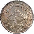 1836 Capped Bust Half Dollar. Lettered edge. PCGS AU55 - 2