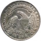 1836 Capped Bust Half Dollar. Lettered edge. PCGS AU50 - 2