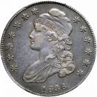 1836 Capped Bust Half Dollar. Lettered edge. PCGS EF45