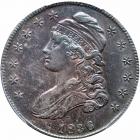 1836 Capped Bust Half Dollar. Lettered edge