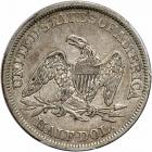 1843 Liberty Seated Half Dollar. PCGS EF45 - 2