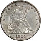 1844 Liberty Seated Half Dollar. PCGS AU55