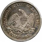 1857-O Liberty Seated Half Dollar. PCGS EF45 - 2