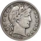 1899-S Barber Half Dollar. PCGS VF30