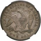 1871 Liberty Seated Dollar. NGC EF40 - 2