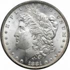 1881-CC Morgan Dollar. PCGS MS64