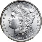 1884 Morgan Dollar. NGC MS65