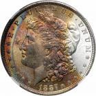 1887 Morgan Dollar. NGC MS64*