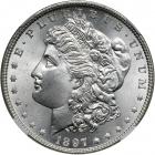 1897 Morgan Dollar. NGC MS66