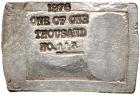 1976 Nevada City Mint Silver Bar - 2