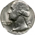 1966 Washington Quarter Dollar. NGC MS65