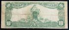 1902, $10 National Bank Note. Plain Back. The First NB, Tustin, CA. Ch. #10134. PCGS Fine 15 Apparent - 2