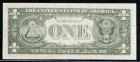 1981-A, $1 Federal Reserve Note. Retained Obstruction Error. PCGS Extremely Fine 45 Apparent - 2