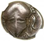 Thrace, Mesambria. Silver Diobol (1.33 g), 4th century BC.