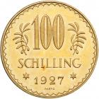 Austria. 100 Schillings, 1927. AU - 2