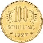 Austria. 100 Schillings, 1927. AU - 2