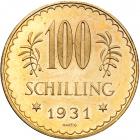 Austria. 100 Schillings, 1931. AU - 2